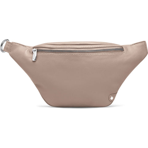 DEPECHE High-quality leather bumbag Bumbag 038 Dusty taupe