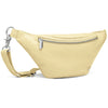 DEPECHE High-quality leather bumbag Bumbag 060 Yellow