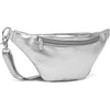 DEPECHE High-quality leather bumbag Bumbag 098 Silver