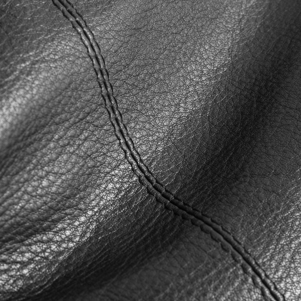 DEPECHE High-quality leather bumbag Bumbag 099 Black (Nero)