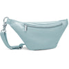 DEPECHE High-quality leather bumbag Bumbag 238 Dusty Blue