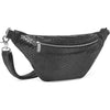 DEPECHE High-quality leather bumbag Bumbag 264 Black Croco