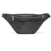 DEPECHE High-quality leather bumbag Bumbag 264 Black Croco