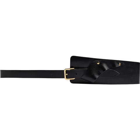 DEPECHE Statement belt Belts 190 Black / Gold
