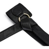 DEPECHE Statement leather waist belt Belt 190 Black/Gold