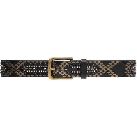 DEPECHE Studded Jeans belt Belts 099 Black (Nero)