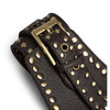 DEPECHE Studded waist belt Belt 033 Mocca