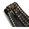 DEPECHE Studded waist belt Belt 190 Black/Gold