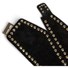 DEPECHE Studded waist belt Belt 190 Black/Gold