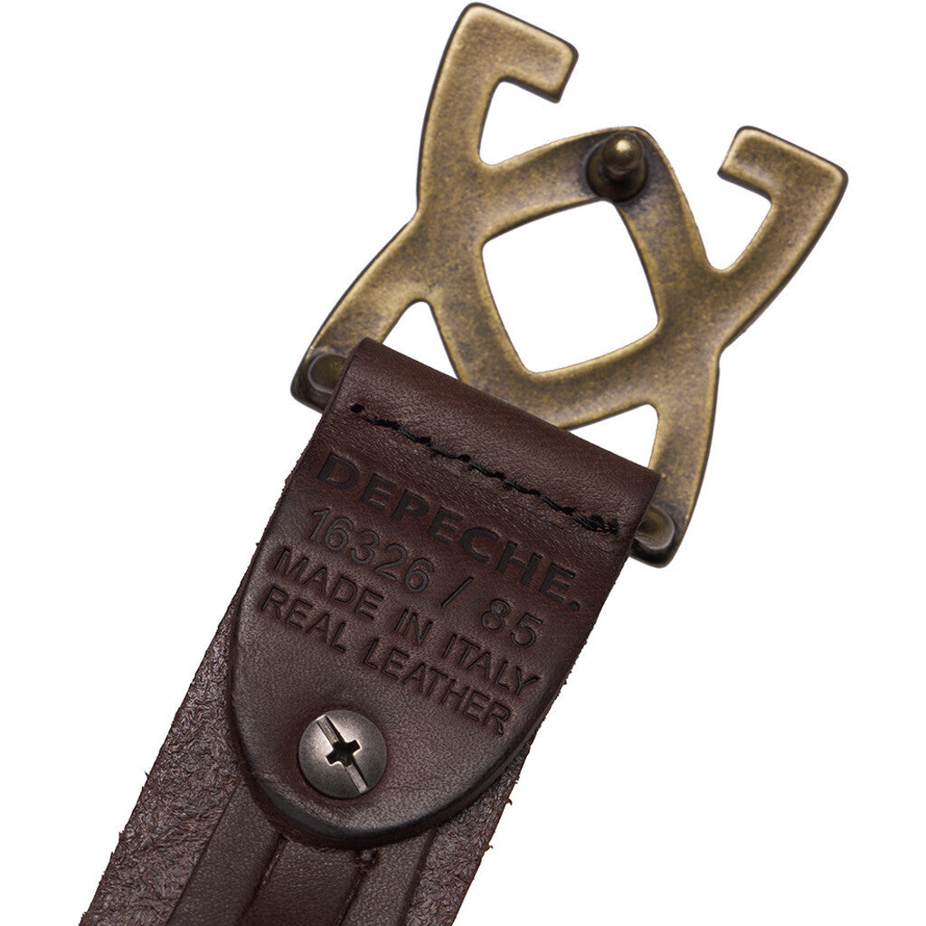 DEPECHE Stylish belt Belts 015 Brown