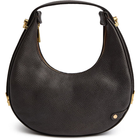 DEPECHE Stylish handbag Crossover 161 Dark brown