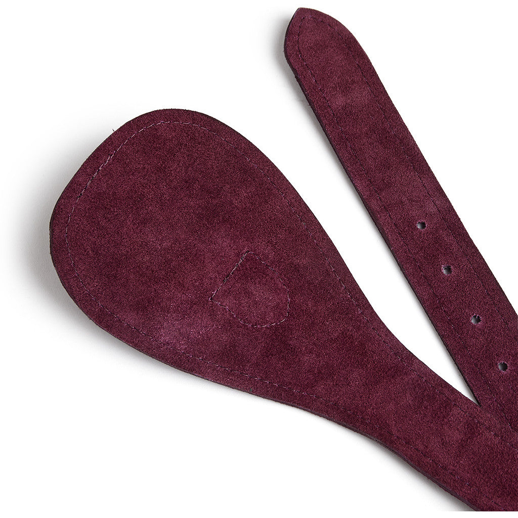 DEPECHE Suede Waist Belt Belt 321 Plum
