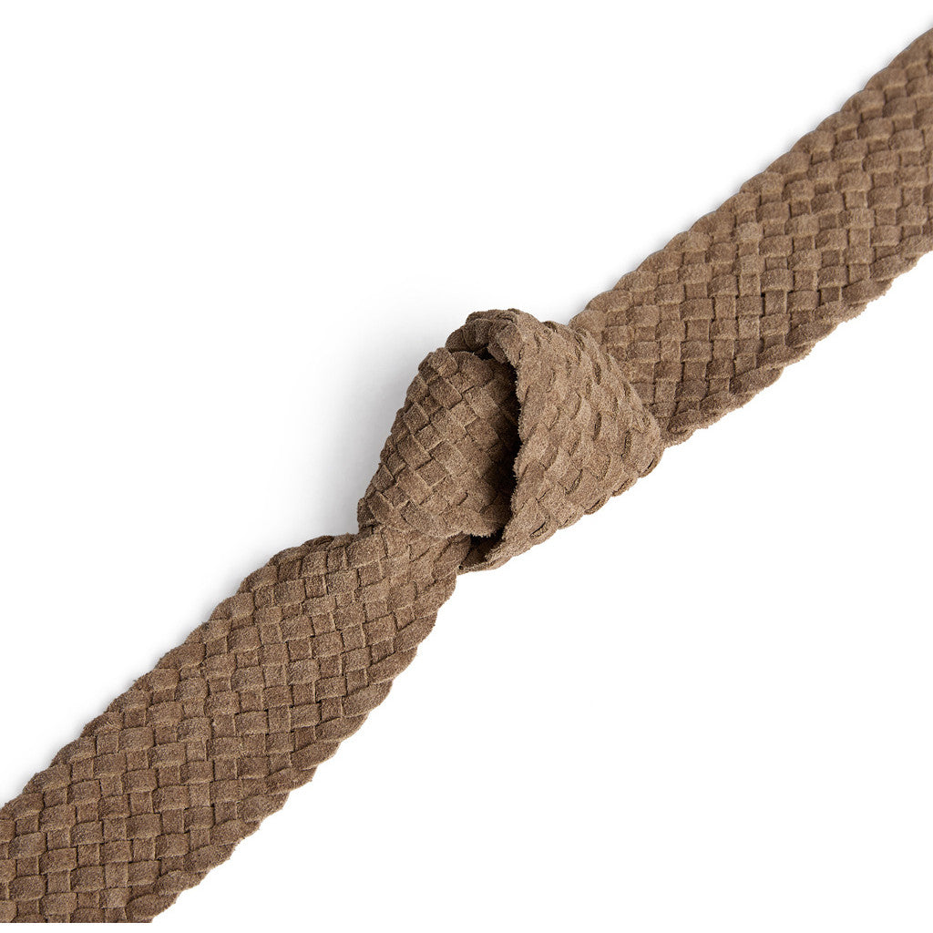 DEPECHE Suede belt Belt 011 Sand