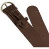 DEPECHE Suede belt Belts 008 Chocolate