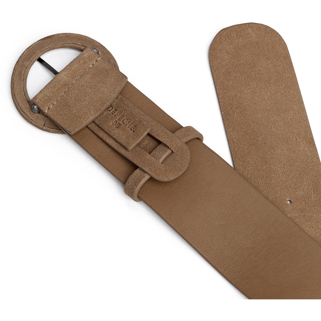 DEPECHE Suede belt Belts 011 Sand