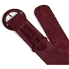 DEPECHE Suede belt Belts 305 Ox Blood