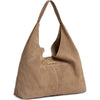 DEPECHE Suede shopper Shoulderbag / Handbag 011 Sand