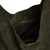 DEPECHE Suede shopper Shoulderbag / Handbag 049 Army Green