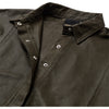 Depeche leather wear Tenna leather shirt Shirt 335 Dark Khaki