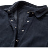 Depeche leather wear Tenna suede shirt Shirt 031 Ocean