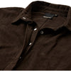 Depeche leather wear Tenna suede shirt Shirt 067 Dusty brown