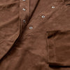 Depeche leather wear Tenna suede shirt Shirt 311 Wood