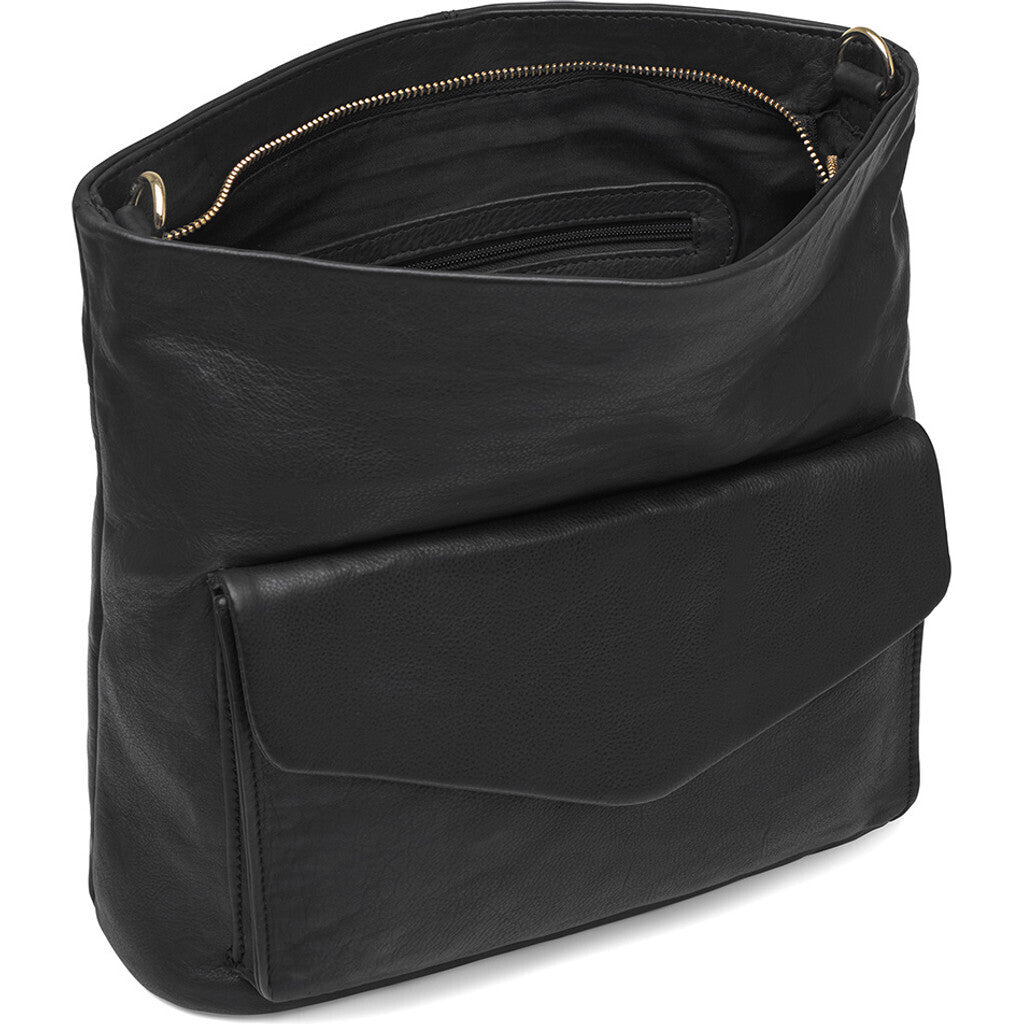 DEPECHE Timeless Shoulder Bag Shoulderbag / Handbag 099 Black (Nero)