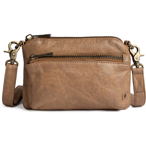 DEPECHE Timeless crossover/clutch Crossover 156 Camel