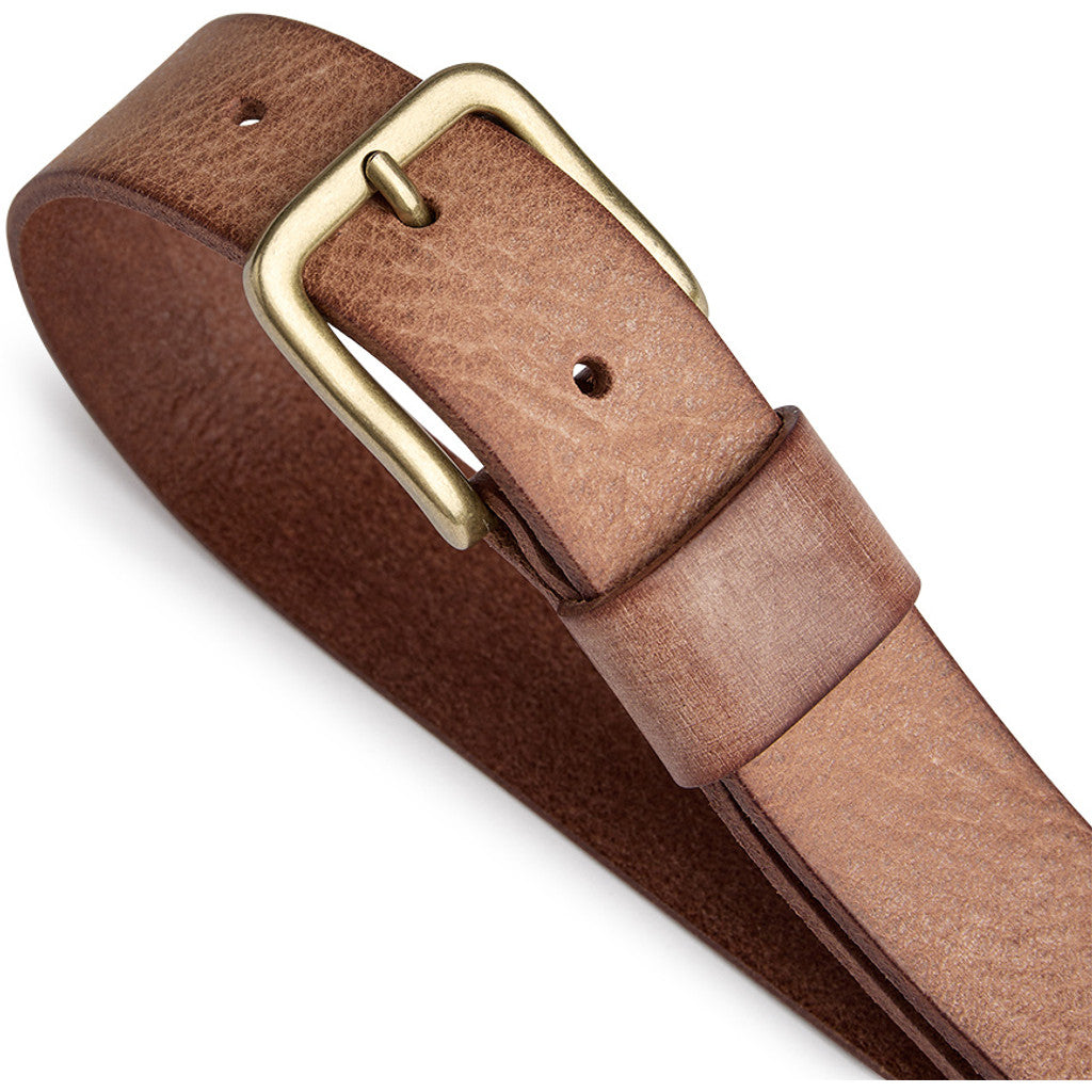 DEPECHE Timeless belt in leather quality Belts 012 Nature 