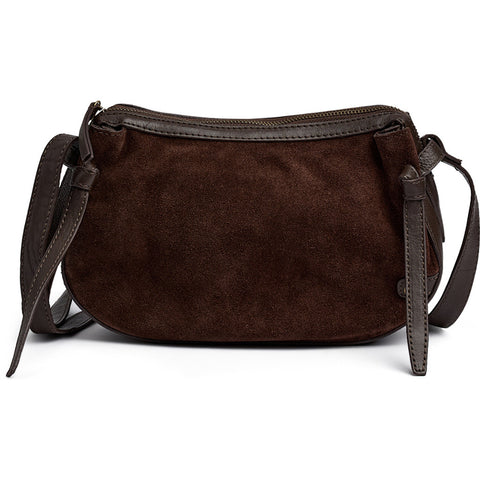 DEPECHE Timeless suede crossover Cross over 008 Chocolate