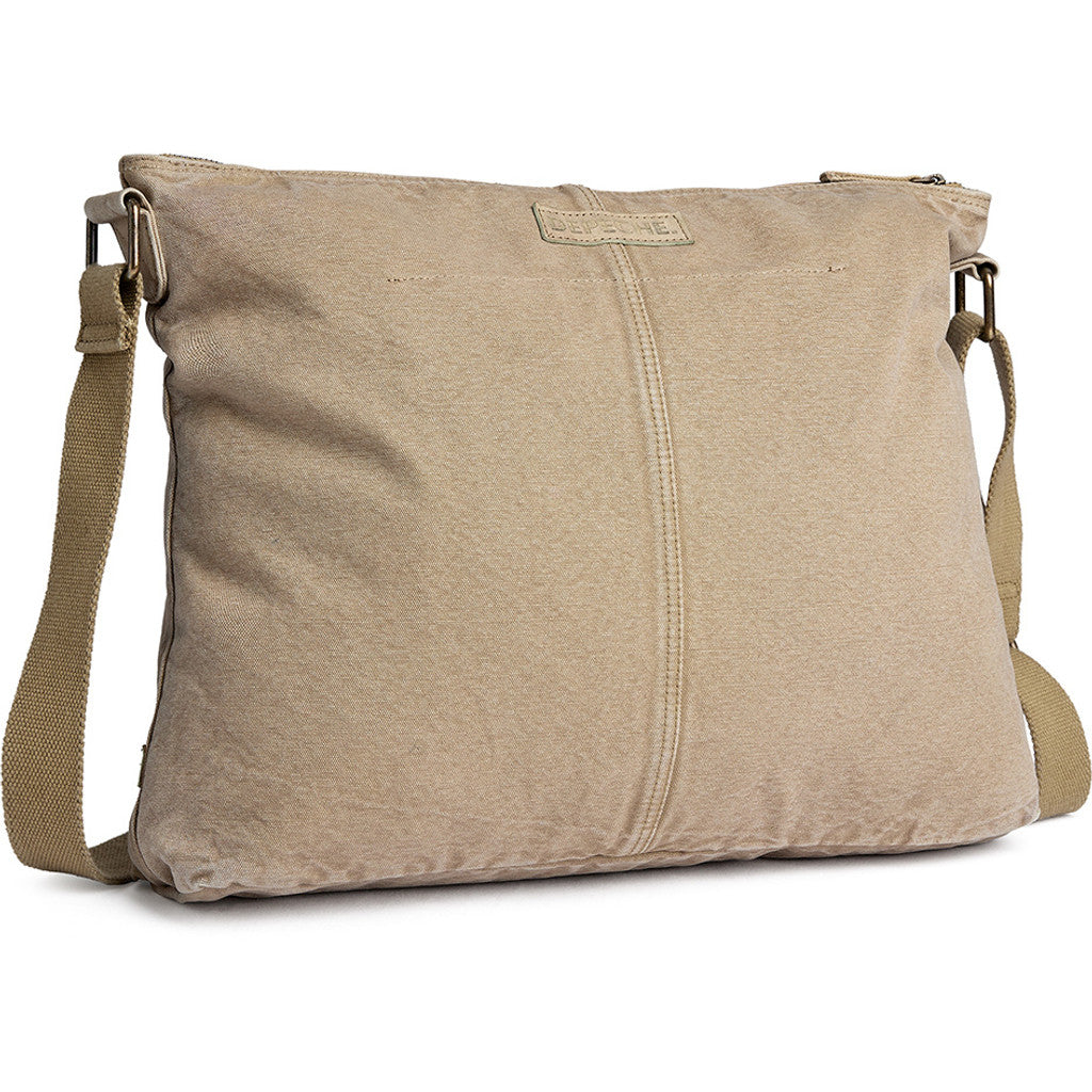 DEPECHE Toledo cotton shoulderbag Shoulderbag / Handbag 011 Sand