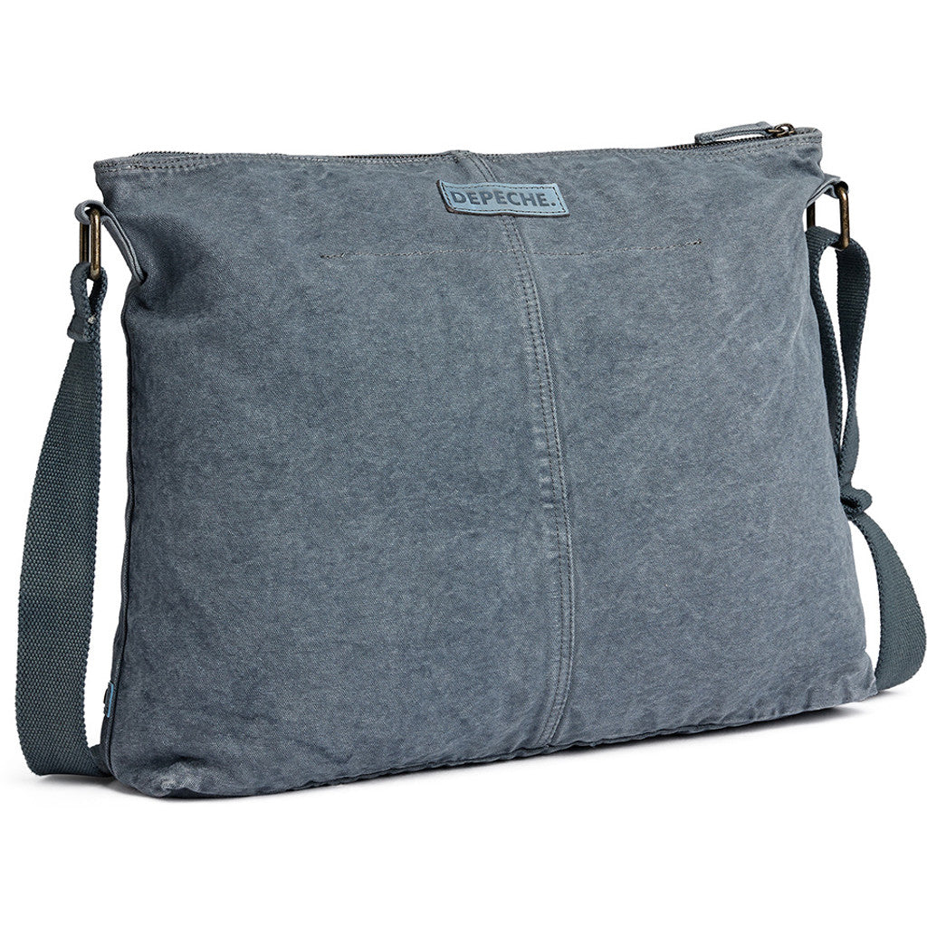 DEPECHE Toledo cotton shoulderbag Shoulderbag / Handbag 242 Ocean Blue