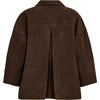 Depeche leather wear Tonja oversize suede shirt Shirt 067 Dusty brown