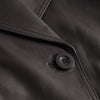 Depeche leather wear Trendy short May trenchcoat in soft leather Jackets 008 Chocolate