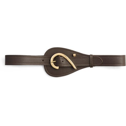DEPECHE Waist Belt Belt 033 Mocca