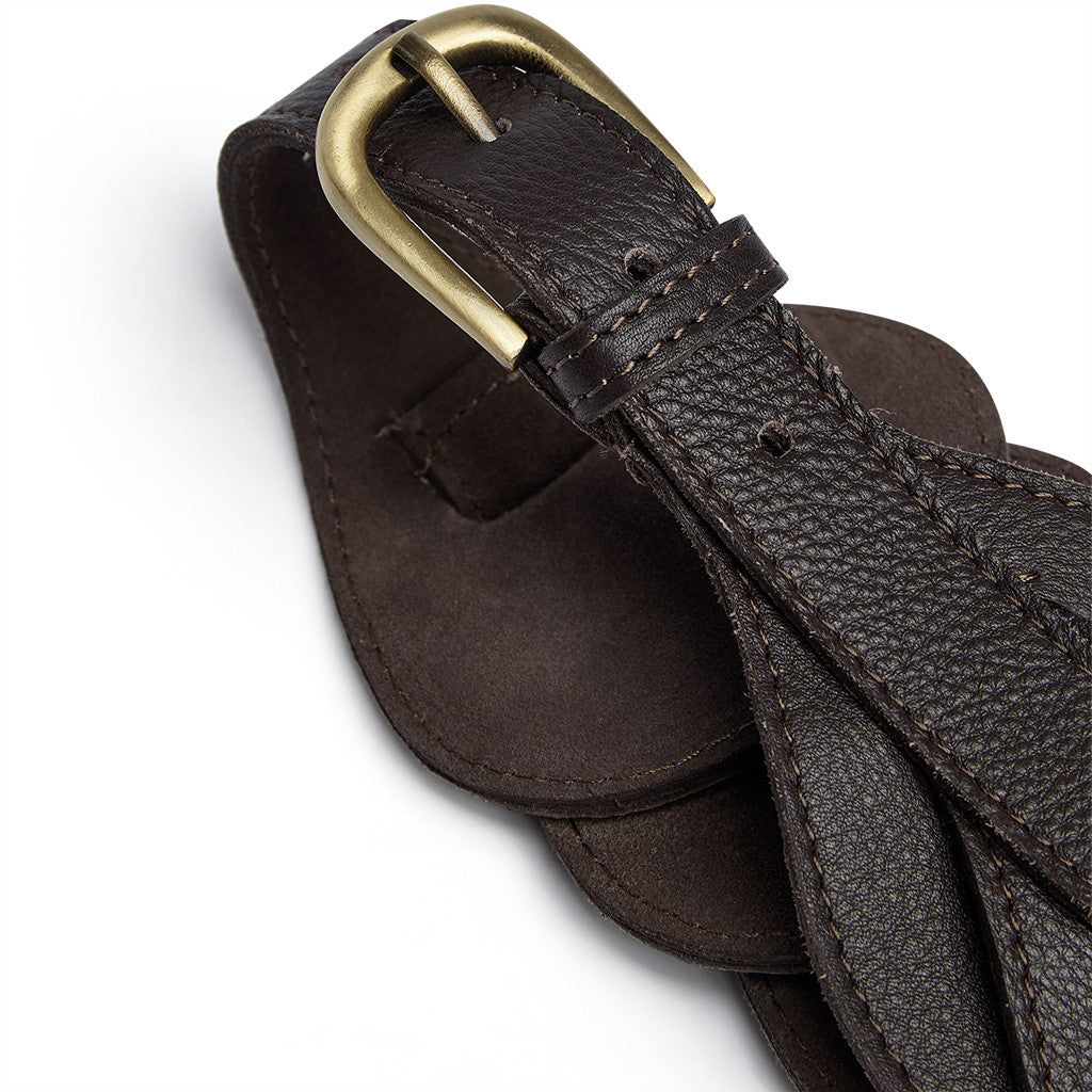 DEPECHE Waist belt Belt 033 Mocca