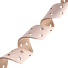 DEPECHE Waist narrow belt in soft leather quality Belt 011 Sand