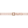 DEPECHE Waist narrow belt in soft leather quality Belt 011 Sand