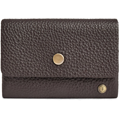 DEPECHE Wallet/credit card holder in soft leather Purse / Credit card holder 033 Mocca