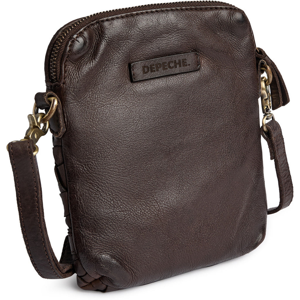 DEPECHE Warsaw Mobilebag Mobilebag 161 Dark brown