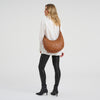 DEPECHE Warsaw handwoven leather shoulder bag Shoulderbag / Handbag 005 Vintage cognac