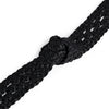 DEPECHE Weave Belt Belt 154 Black/Brass