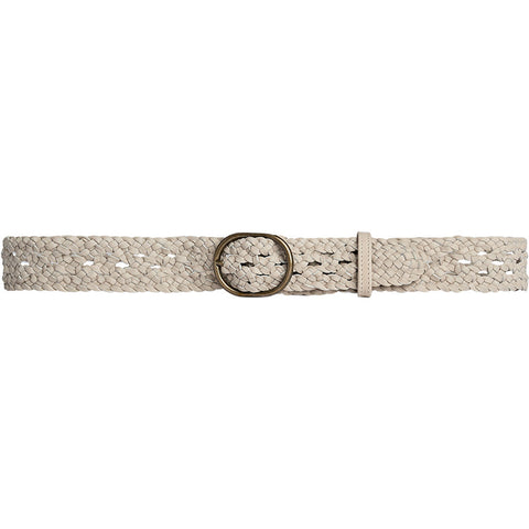DEPECHE Weave Belt Belt 202 Vanilla