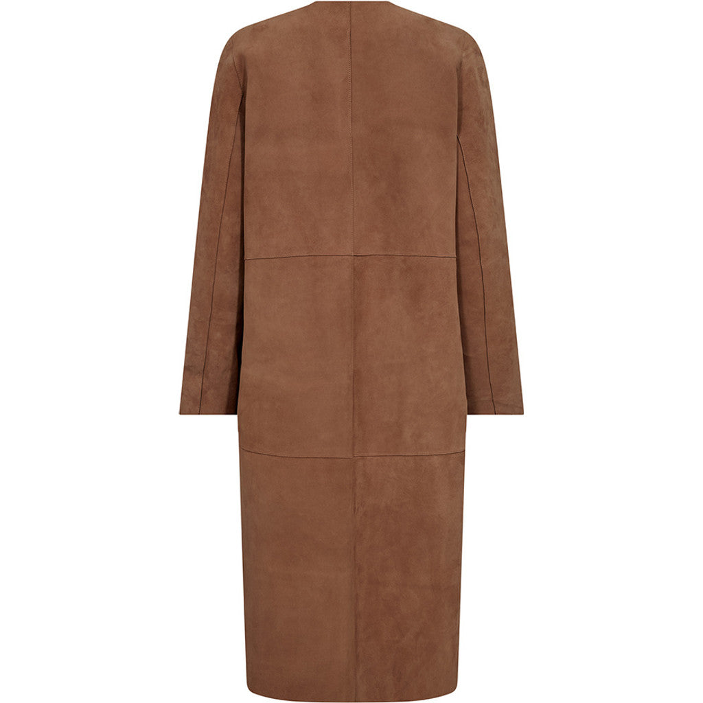 Depeche leather wear Zita 2 in 1 beautiful leather jacket Jackets 310 Mud Black combi