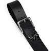 DEPECHE beautiful belt Belts 300 Black/Amr silver