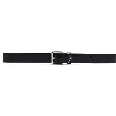DEPECHE beautiful belt Belts 300 Black/Amr silver