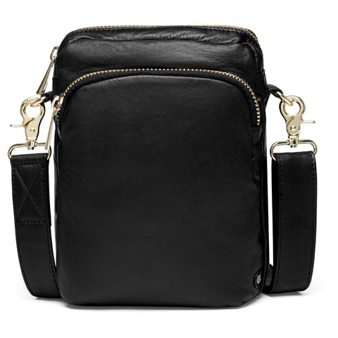 DEPECHE Crossover bag in strong and nice leather quality Cross over 097 Gold