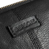 DEPECHE Small leather clutch in classic design Small bag / Clutch 099 Black (Nero)