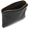 DEPECHE Small purse in soft leather Purse / Credit card holder 099 Black (Nero)